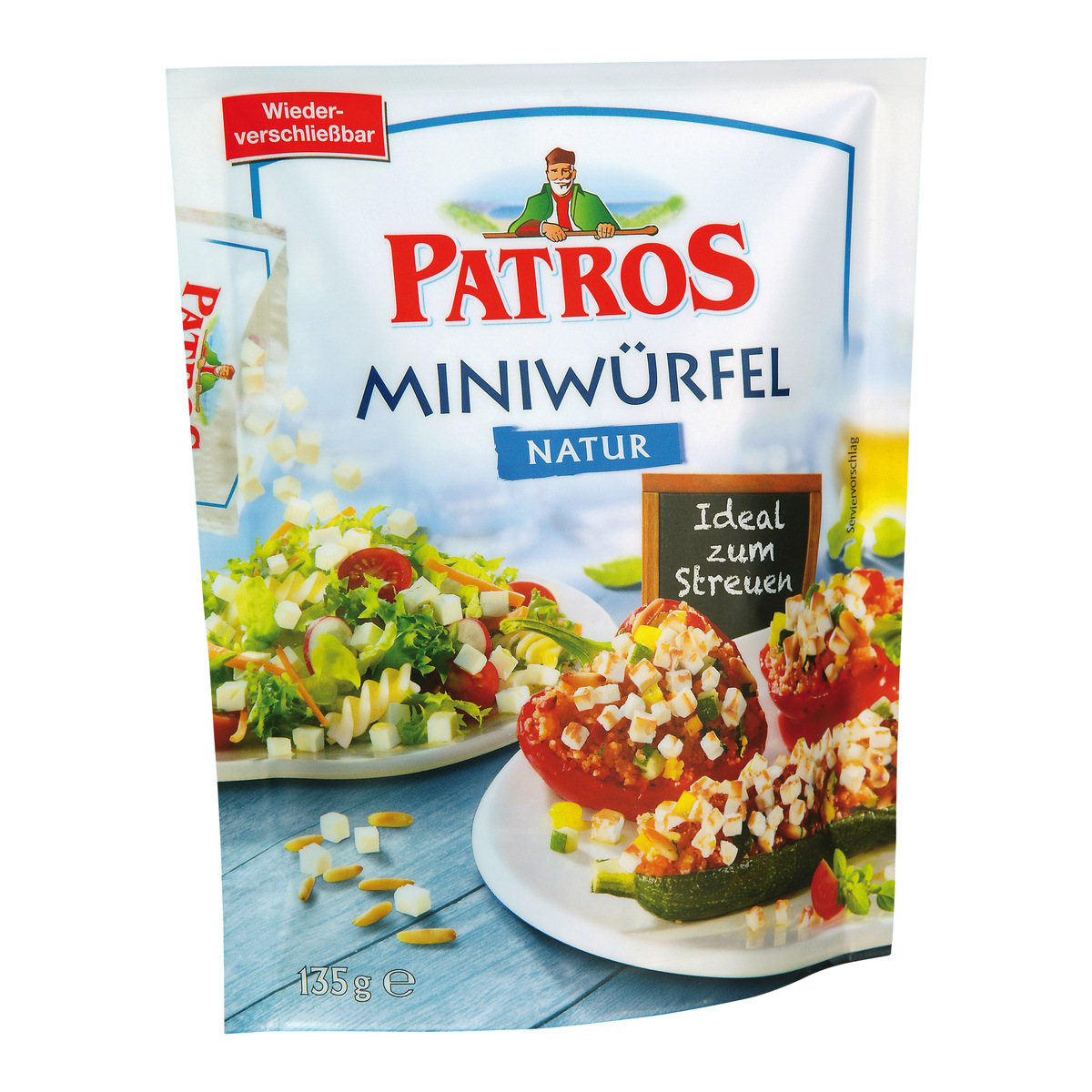 Patros Miniwürfel Natur 135g