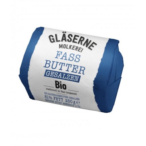 Fassbutter Sauerrahm, gesalzen Bio