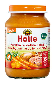 Karotten, Kartoffeln & Rind Bio