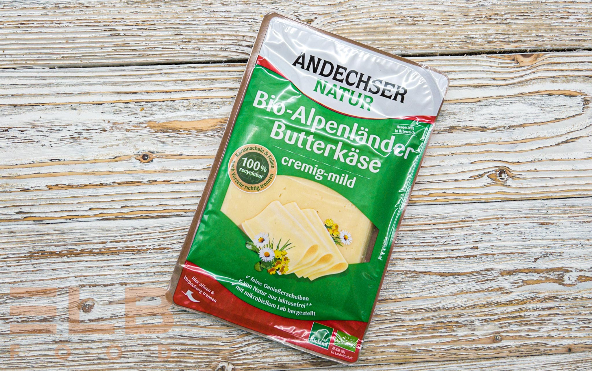 Andechser Alpenländer Butterkäse Scheiben Bio