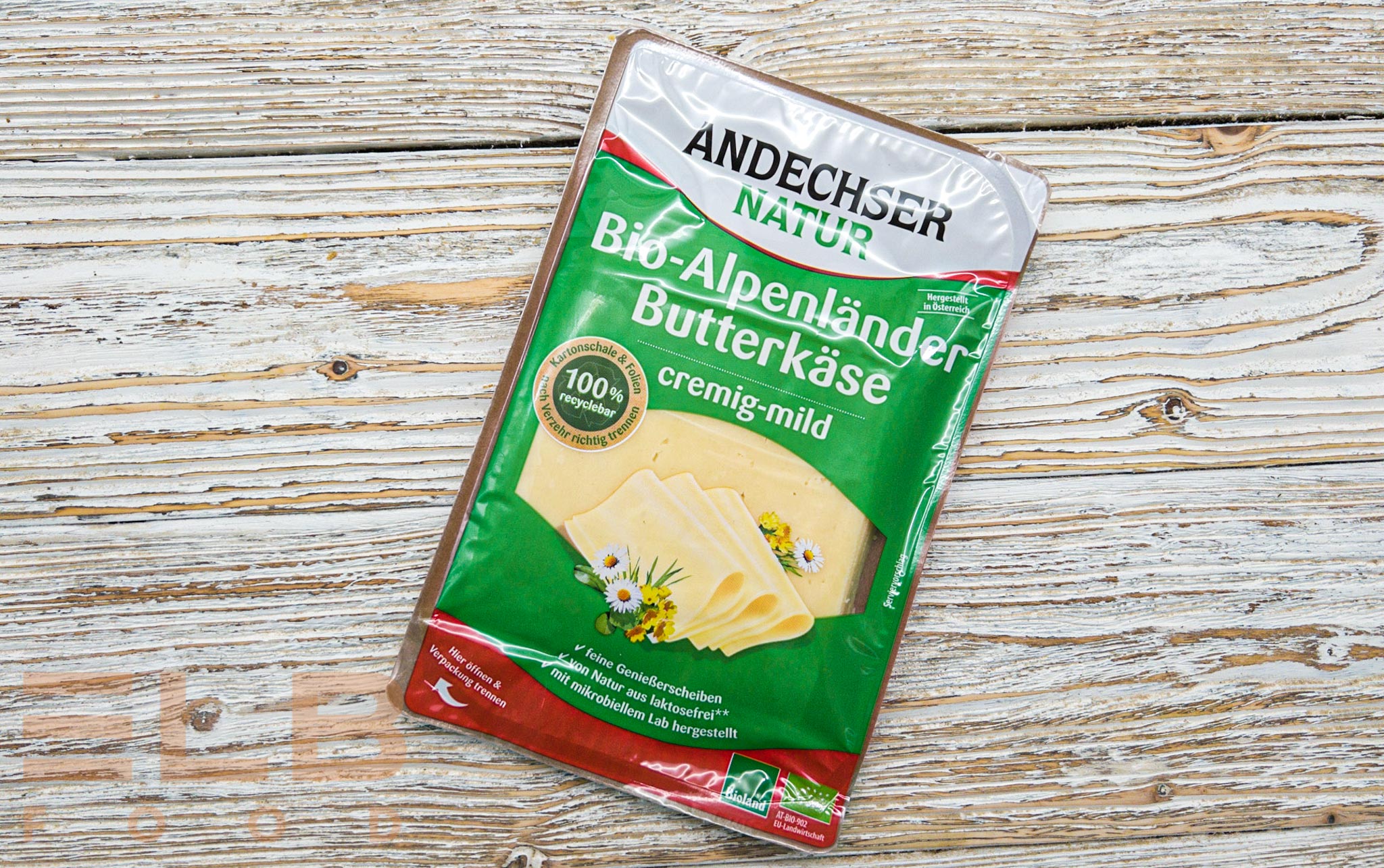 Andechser Alpenländer Butterkäse Scheiben Bio