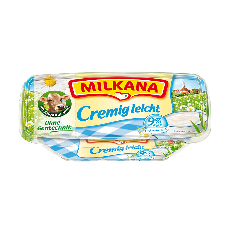 Milkana Schmelzkäse Cremig Leicht 190g
