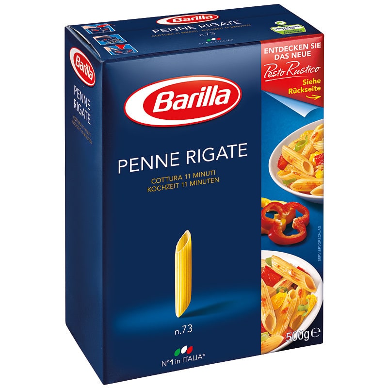 Barilla Penne Rigate  500g