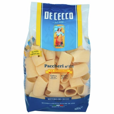 Paccheri De Cecco 500g