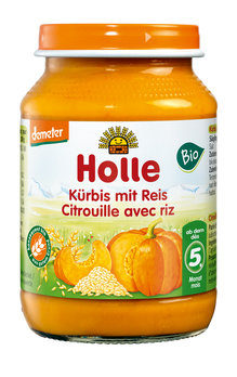 Kürbis mit Reis Bio