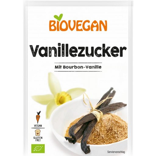 Vanillezucker, mit Bourbon Vanille Bio